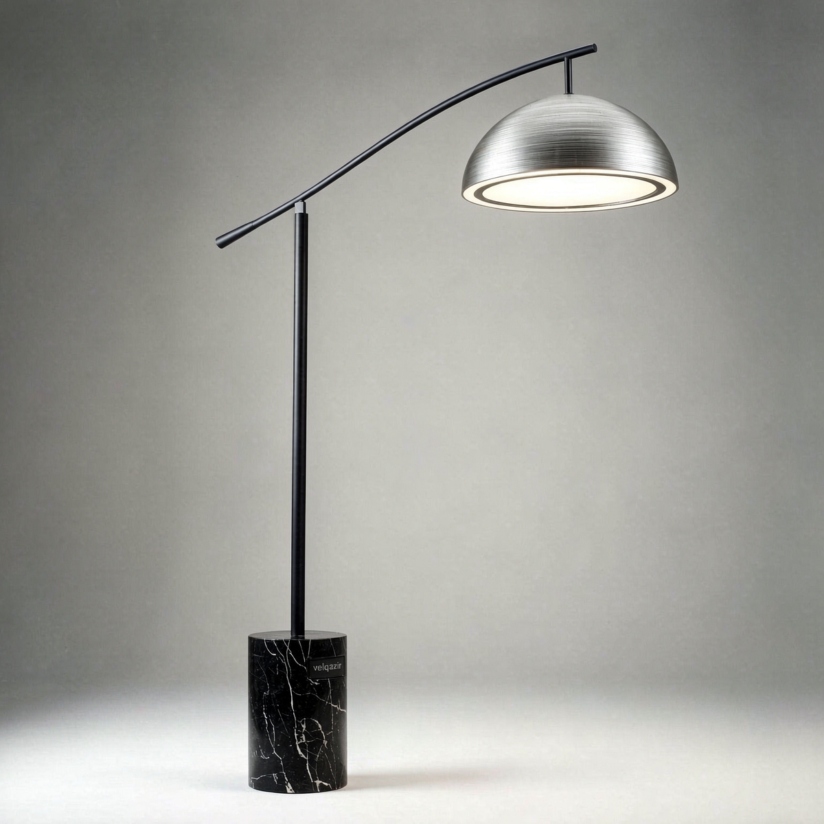 velqazir Eclipse Arc Floor Lamp
