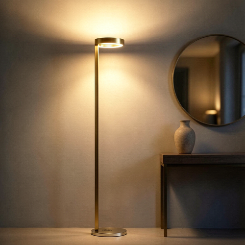 velqazir Beam Slim Uplight Floor Lamp